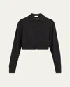 Dries Van Noten Tigre Cashmere Cardigan In Black