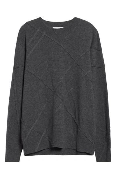 Dries Van Noten Timona Cashmere Sweater In Gray