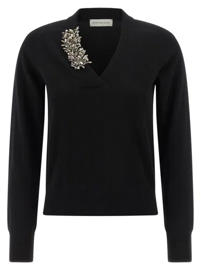 Dries Van Noten Tinker Sweater In Black