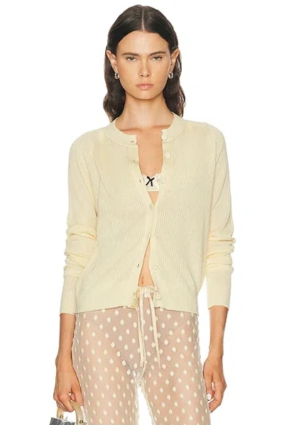 Dries Van Noten Tobinas Cardigan In Green