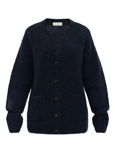 Dries Van Noten Tokas Cardigan Clothing In Blue