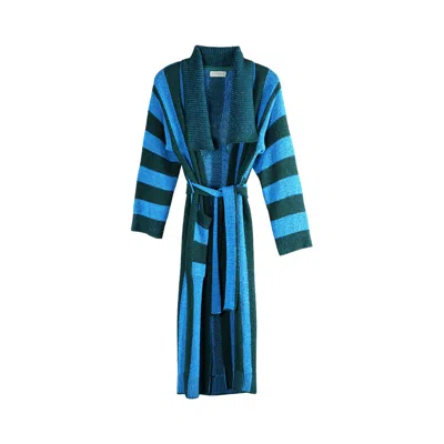 Pre-owned Dries Van Noten Tomo Cardigan 'bottle' | Multi-color | Women's Size M