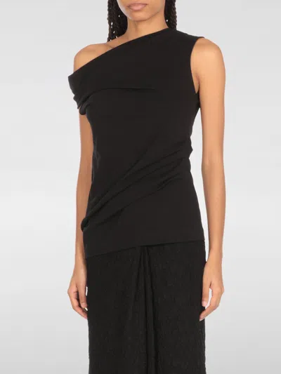 DRIES VAN NOTEN TOP DRIES VAN NOTEN WOMAN COLOR BLACK,G81761002