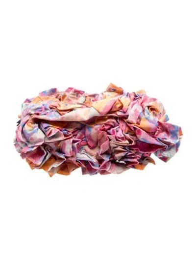 Pre-owned Dries Van Noten Top Handle Bag In Pink