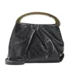 Dries Van Noten Top Handle Shoulder Bag In Black