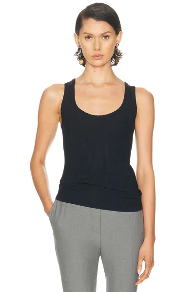 Dries Van Noten Topaza Top In Blue