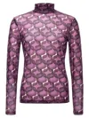 Dries Van Noten Heyze Tops In Purple