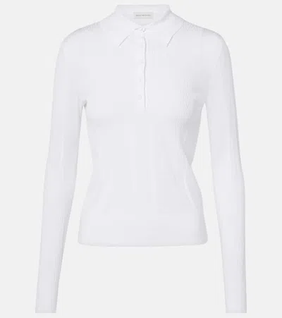 DRIES VAN NOTEN TOURIA COTTON POLO SWEATER