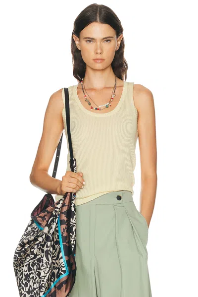 Dries Van Noten Tova Tank Top In Neutral