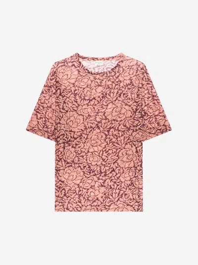 DRIES VAN NOTEN DRIES VAN NOTEN TRANSPARENT PRINTED T-SHIRT