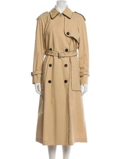Pre-owned Dries Van Noten Trench Coat In Neutral