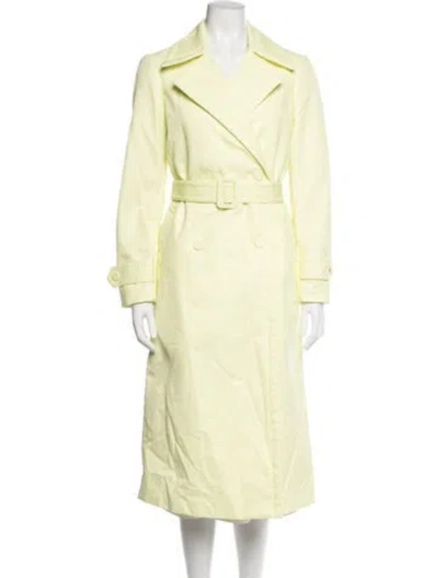 Pre-owned Dries Van Noten Trench Coat W/ Tags In Yellow