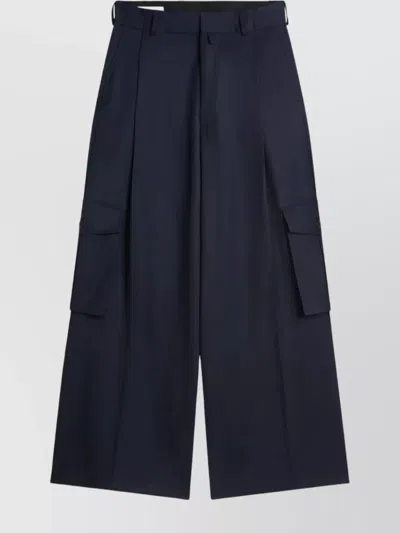 DRIES VAN NOTEN TRIS 1176 M.W.PANTS NAV