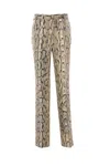 Dries Van Noten Straight Trousers With Belt Loops And Pockets In Neutral