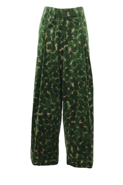 Dries Van Noten Trousers In Green