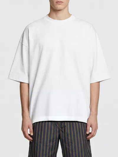 Dries Van Noten T-shirt Men  In White