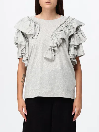 Dries Van Noten T-shirt Woman In Blue