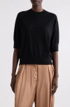 Dries Van Noten Tuan Merino Wool Sweater In Black