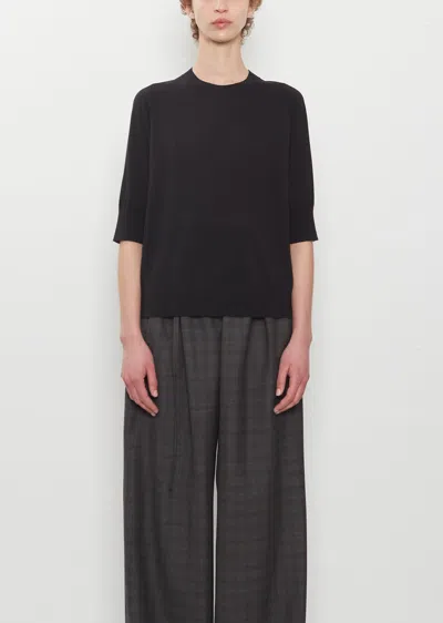 Dries Van Noten Tuan Merino Wool Sweater In Black