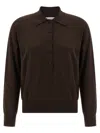Dries Van Noten Tuno Polo Shirt In Black