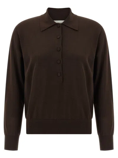 Dries Van Noten Tuno' Polo Shirt In Black
