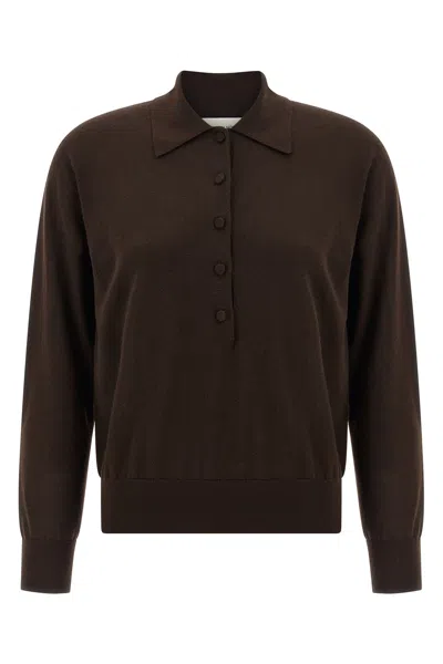 Dries Van Noten Tuno Polo Brown
