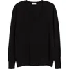 Dries Van Noten Tuomas Merino Wool V-neck Sweater In Black