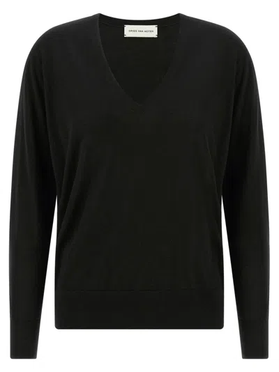 Dries Van Noten 'tuomas' Sweater In Black