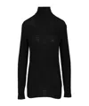 Dries Van Noten Turtleneck Sweater Knitwear Black In Black