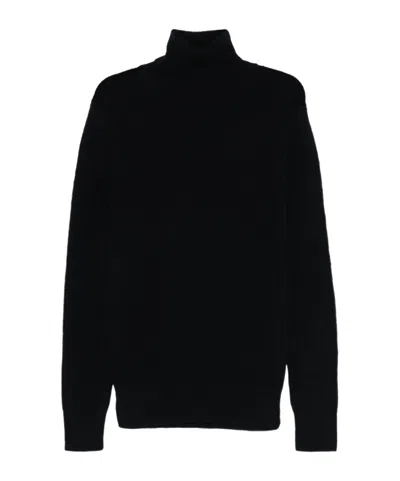 Dries Van Noten Turtleneck Sweater In Black