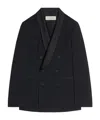 Dries Van Noten Double-breasted Blazer In Black