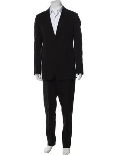 Pre-owned Dries Van Noten Two-piece Suit In Black
