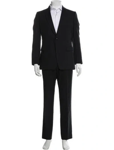 Pre-owned Dries Van Noten Two-piece Suit In Black