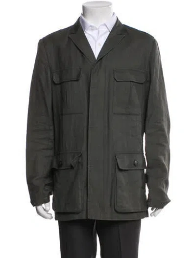Pre-owned Dries Van Noten Utility Jacket In Green