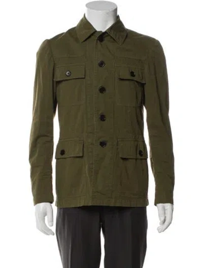 Pre-owned Dries Van Noten Utility Jacket In Green