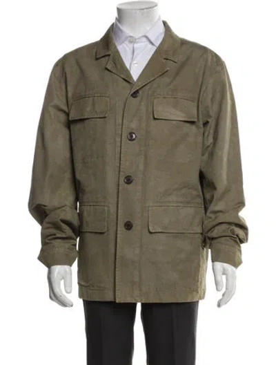 Pre-owned Dries Van Noten Utility Jacket In Green