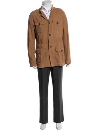 Pre-owned Dries Van Noten Utility Jacket In Neutrals