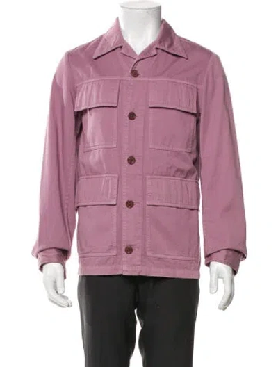 Pre-owned Dries Van Noten Utility Jacket In Purple