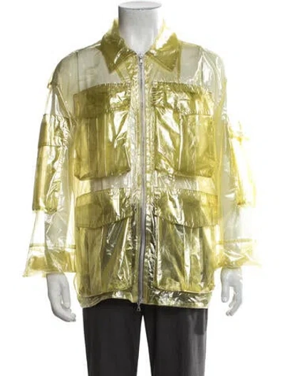 Pre-owned Dries Van Noten Utility Jacket In Yellow