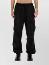Dries Van Noten Utility Trousers Featuring Multiple Pockets In Black