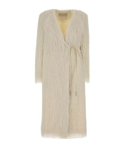 DRIES VAN NOTEN DRIES VAN NOTEN V-NECK COAT