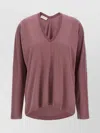 Dries Van Noten V Neck Long Sleeves Relaxed Fit Top