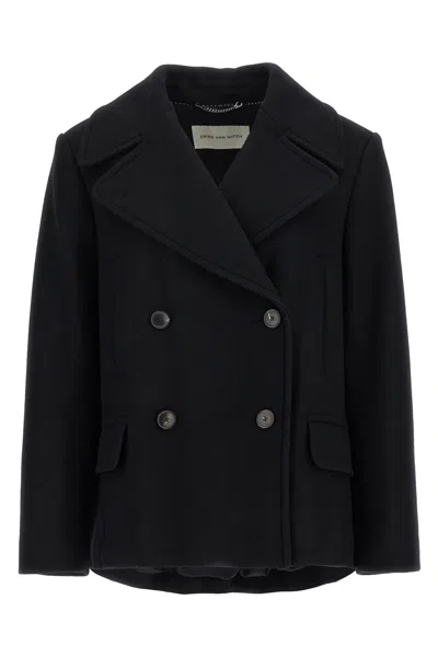 DRIES VAN NOTEN 'VAFEL' COAT