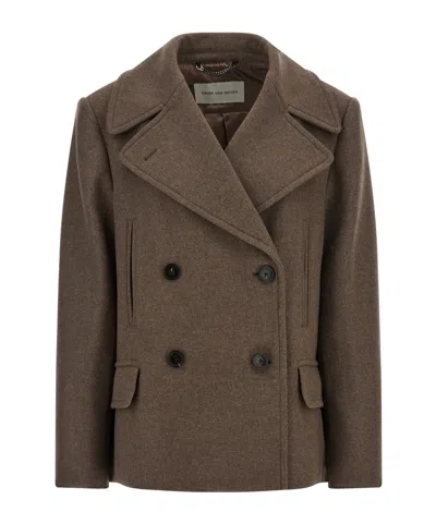 DRIES VAN NOTEN 'VAFEL' COAT