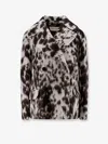 Dries Van Noten Vafel Wool And Alpaca Coat In White
