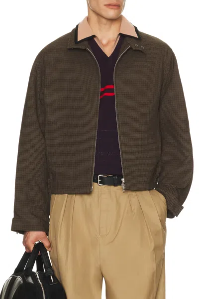 Dries Van Noten Varington Jacket In Brown