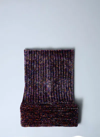 Dries Van Noten Women Velour Scarf In Multi