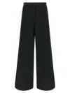 Dries Van Noten Velvet Insert Jeans Green In Green