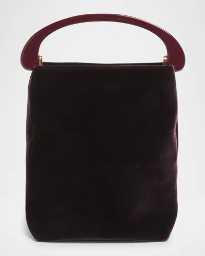 Dries Van Noten Velvety Viscose Mini Crossbody Bag