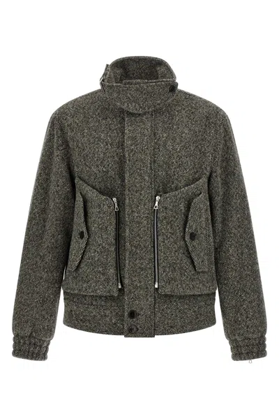 Dries Van Noten 'venice' Bomber Jacket In Black